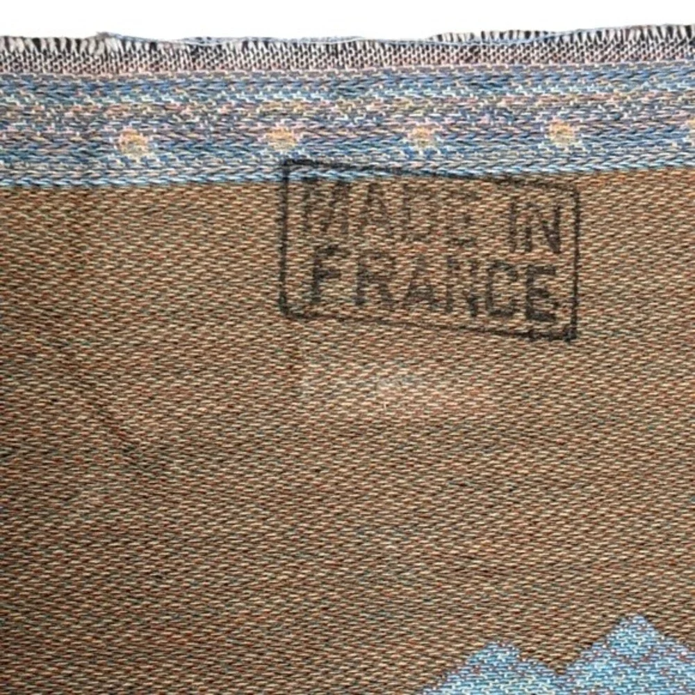 French tapestry wall woven romantic farmhouse carriage